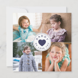 Pappa We Kärlek You Photo Collage