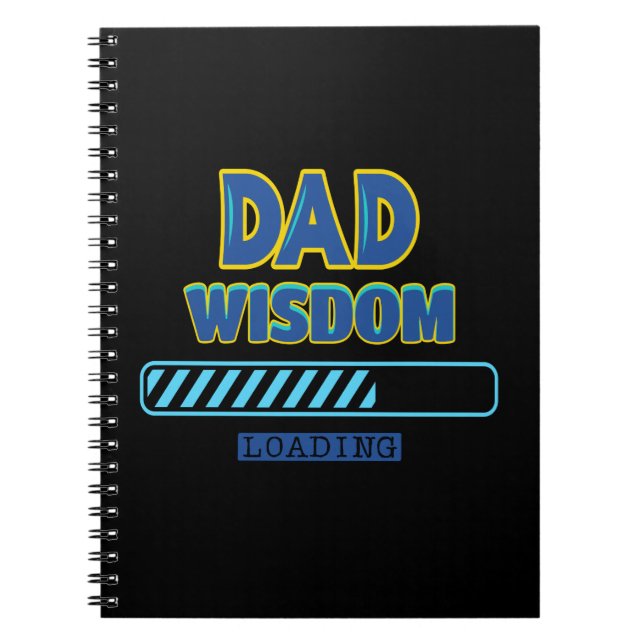 Pappa Wisdom Loading Anteckningsbok (Framsidan)