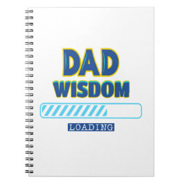 Pappa Wisdom Loading Anteckningsbok