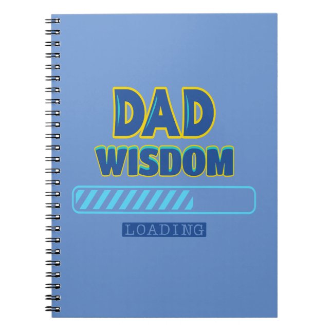 Pappa Wisdom Loading Anteckningsbok (Framsidan)