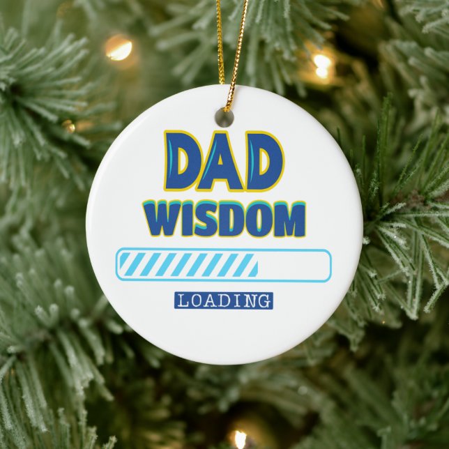 Pappa Wisdom Loading Julgransprydnad Keramik (Träd)
