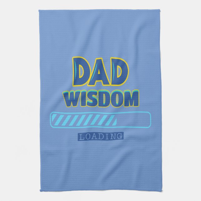 Pappa Wisdom Loading Kökshandduk (Vertikal)