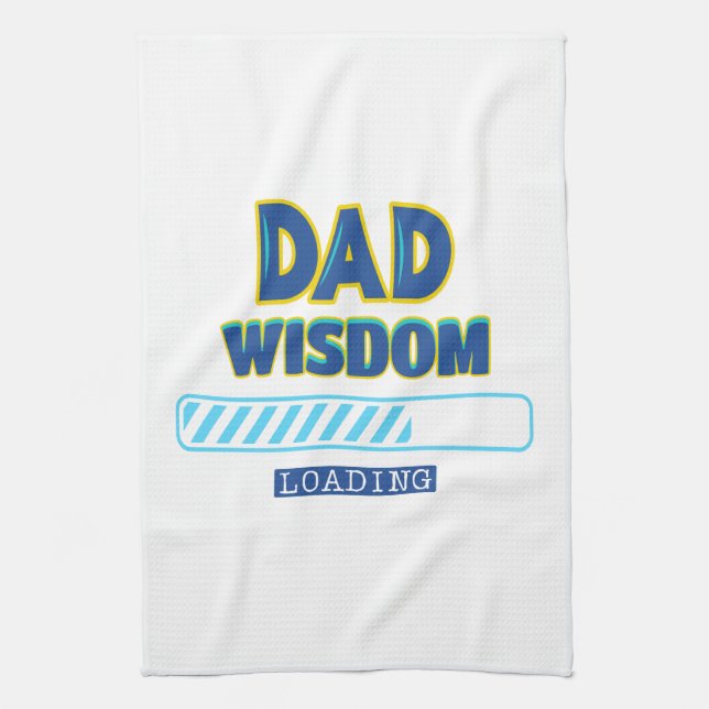 Pappa Wisdom Loading Kökshandduk (Vertikal)