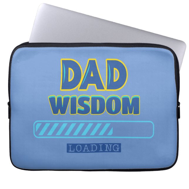 Pappa Wisdom Loading Laptop Fodral (Framsidan)
