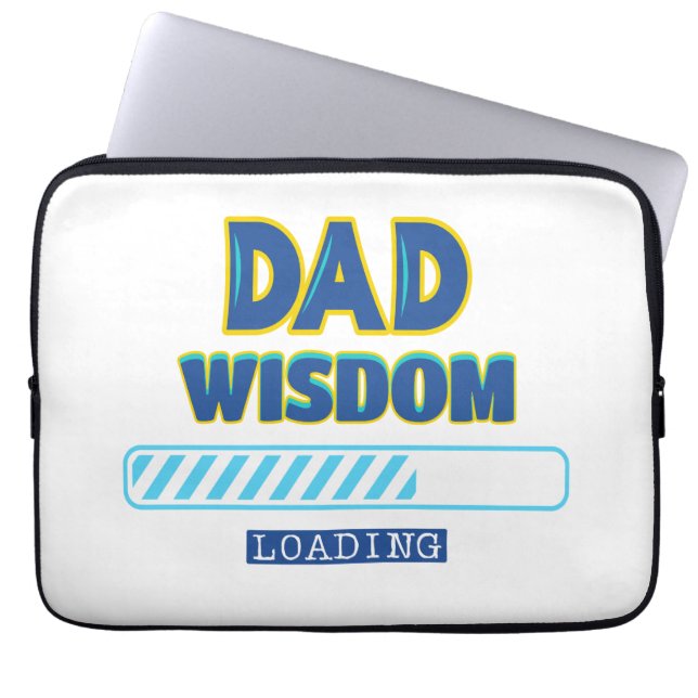 Pappa Wisdom Loading Laptop Fodral (Framsidan)