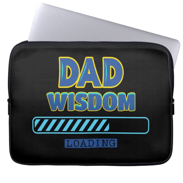 Pappa Wisdom Loading Laptop Fodral (Framsidan)