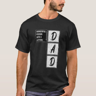 Pappa Wonderful Person Crossword Puzzle Pappa Far T Shirt