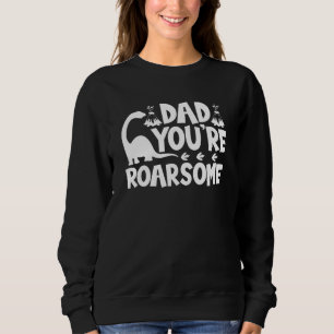 Pappa Youre Roarsome Dinosaur - Pappa Fars dag T Shirt