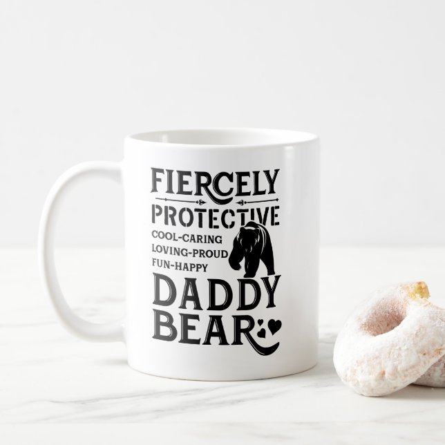 pappabjörn kaffemugg (Med munk)