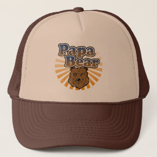 Pappabjörn, kall fars dagvintageLook Keps