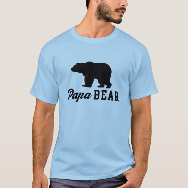 Pappabjörn T-shirt (Framsida)