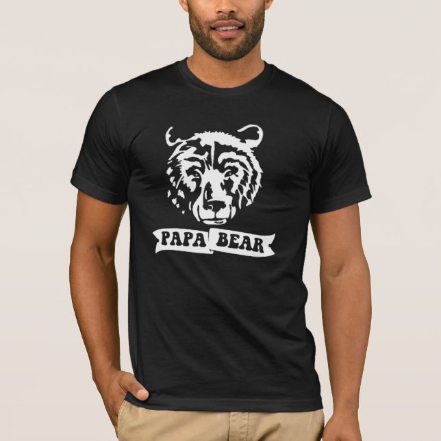 pappabjörn t-shirt (Framsida)