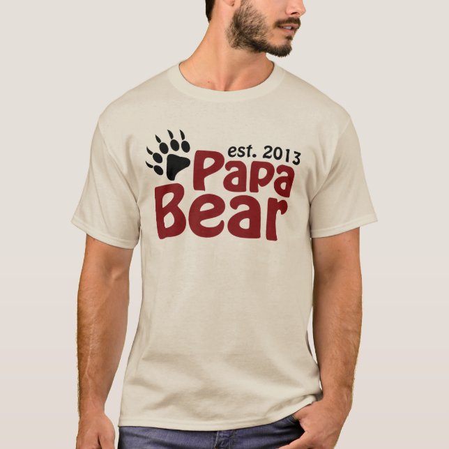 Pappabjörnklo 2013 tee shirt (Framsida)