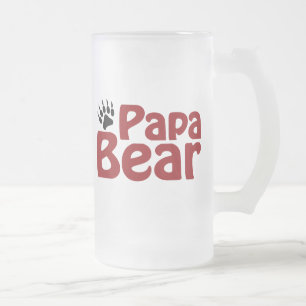 Pappabjörnklo Frostat Ölglas