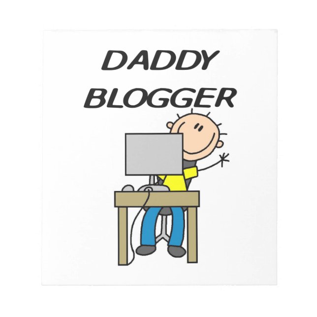 Pappabloggare Anteckningsblock (Framsida)