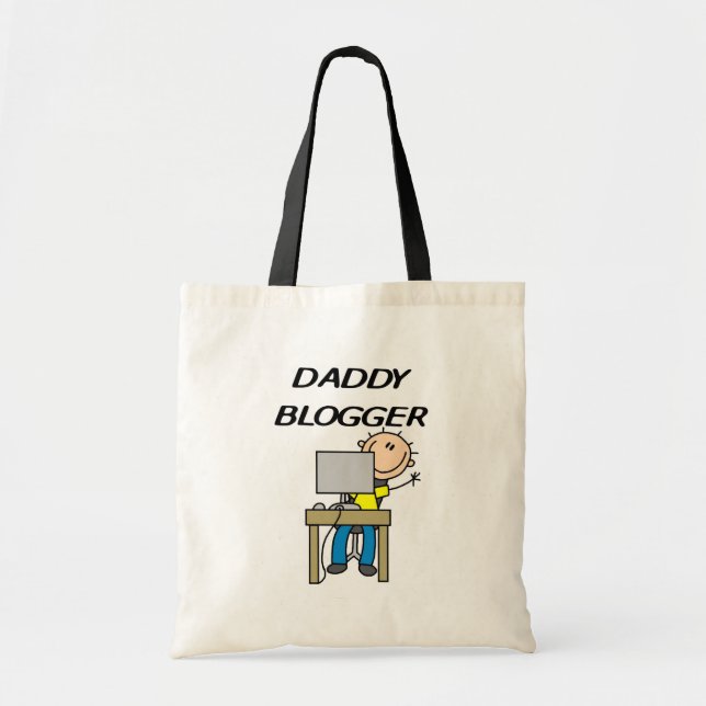 Pappabloggare Tygkasse (Framsidan)