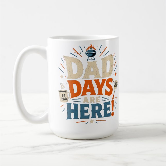 PAPPADAGAR ÄR HÄR KAFFEMUGG (Vänster)