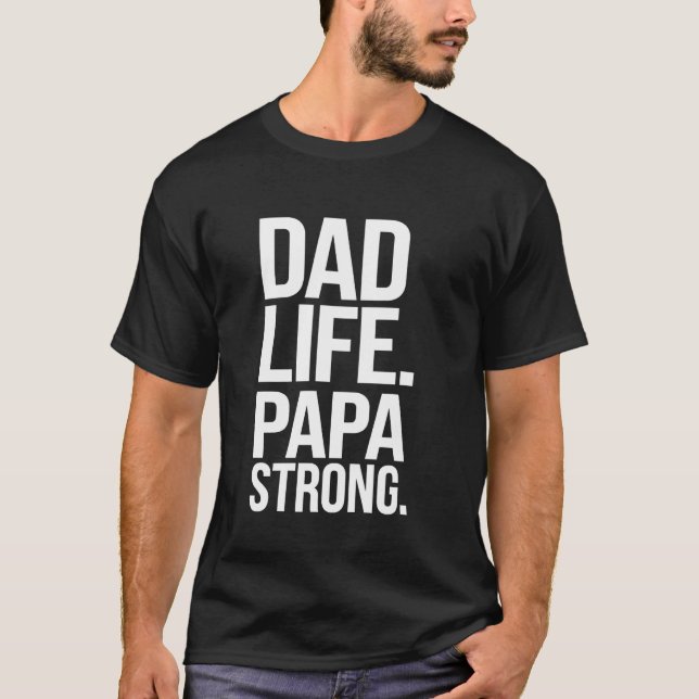 Pappadagen Super Roligt T Shirt (Framsida)