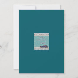 Pappadagens gratulationskort julkort