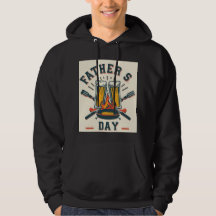 Pappadagens öl & grillig rolig hoodie