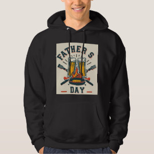 Pappadagens öl & grillig rolig hoodie