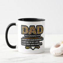 Pappadefinition Leopardtryck Fars dag-present