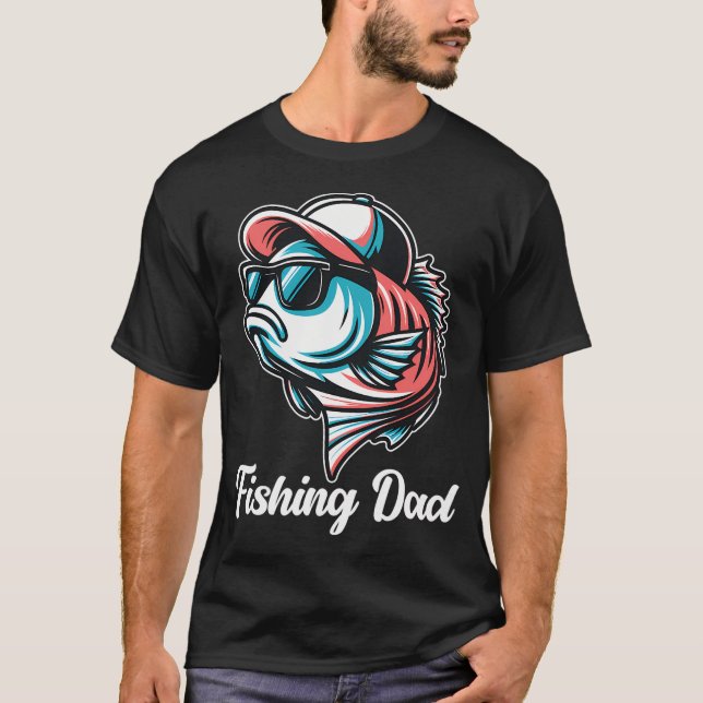 pappafiske t shirt (Framsida)