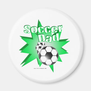 Pappafotboll Magnet
