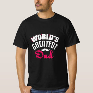 Pappagåva Världens bästa pappa T Shirt