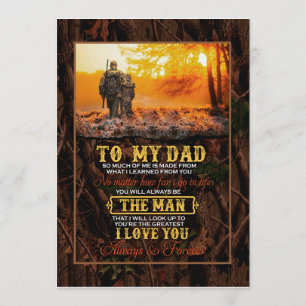 Pappagåvor Brev Till Min Pappa Mannen Jag Älskar Inbjudningar
