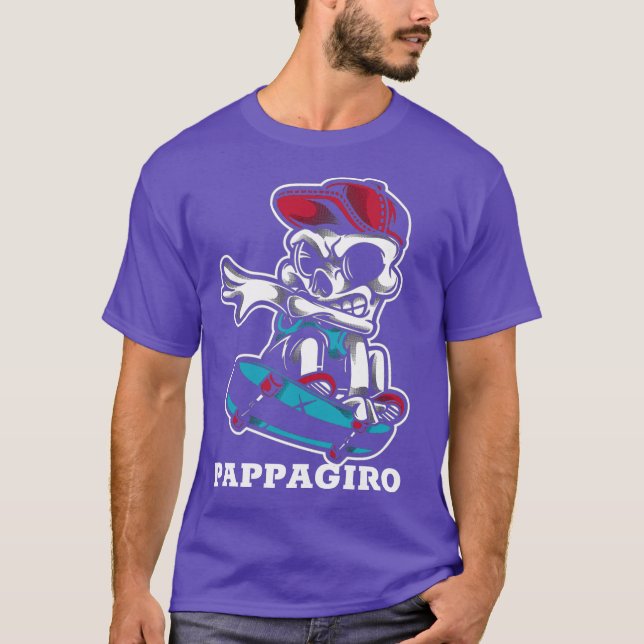 Pappagiro II T Shirt (Framsida)