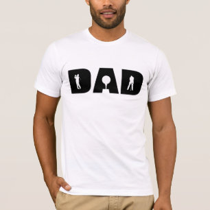Pappagolfspelt-skjorta fars dag t shirt