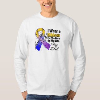 Pappahjälte i min livblåsacancer t-shirt