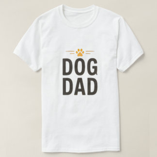 Pappahund med tass Enkel design för hunälskare T Shirt