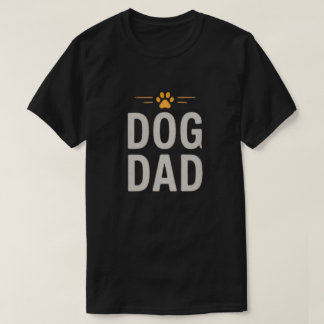 Pappahund med tass Enkel design för hundälskare T Shirt