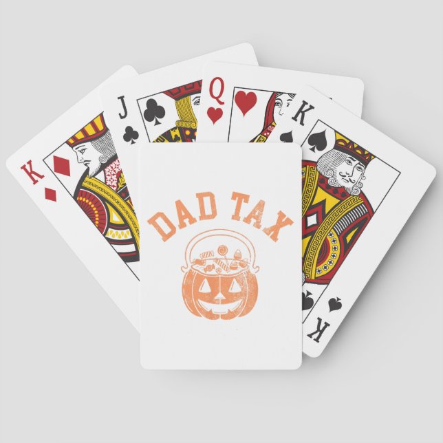 Pappajoke  casinokort (Baksidan)