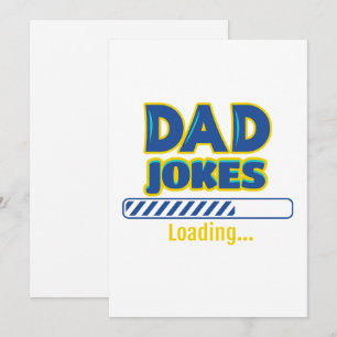 Pappajokes laddar julkort