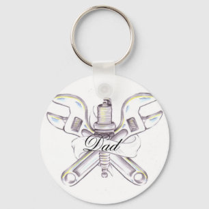 pappakeychain nyckelring