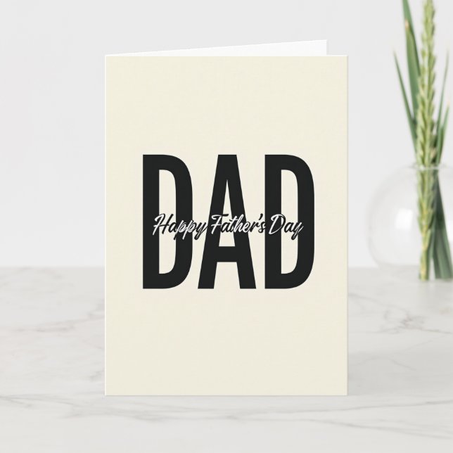 Pappakort till Fars dag Kort (Framsida)