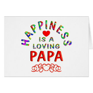 Pappalycka Hälsningskort