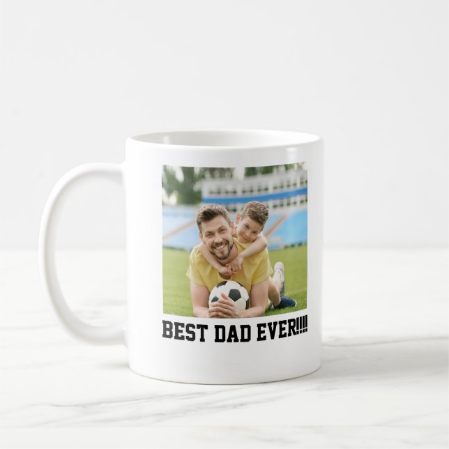 Pappamuggen för den bästa pappan någonsin / Faderp Kaffemugg (Vänster)