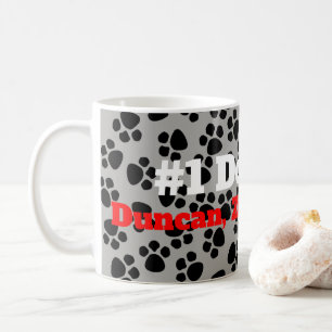 Pappamuggen för hunden #1 skräddarsy med ditt kaffemugg