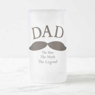 Pappamustaschmugg Frostat Ölglas