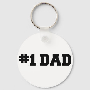 Pappan #1   numrerar en pappa   den lyckliga fars nyckelring