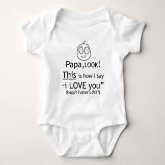 Pappan älskar jag dig! tee