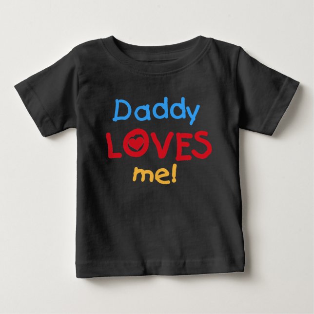Pappan älskar mig tee shirt (Framsida)