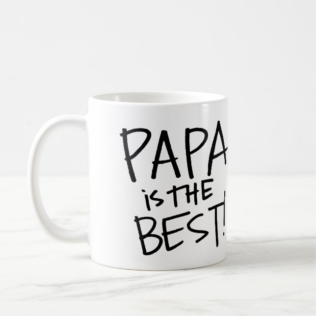 Pappan är det bäst (Alfie och Pippa) Kaffemugg (Vänster)