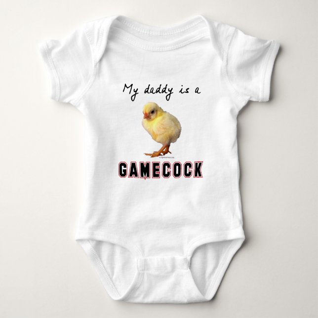 Pappan är en gamecock tee shirt (Framsida)