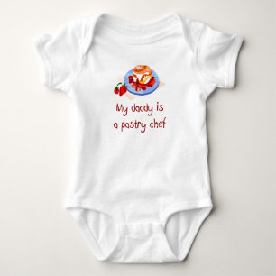 Pappan är en konditorbabyT-tröja Tee Shirt