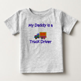 Pappan är en lastbilsförarebebist-skjorta t shirt